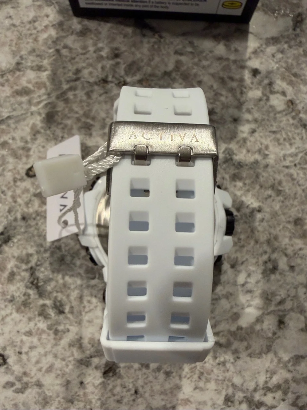 Activa X Invicta Digital Summit Unisex Watch 50mm White ACW8082-016 New w/Box